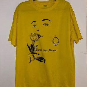 Yellow Vintage “Smell the Roses” Shirt